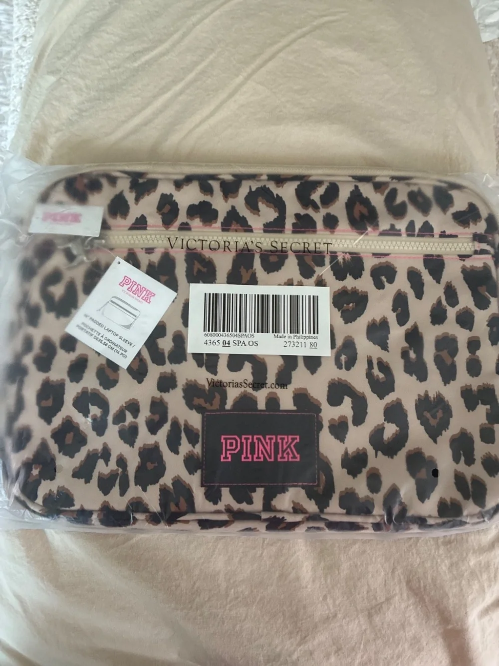 PINK Victoria’s Secret 14” Padded Laptop Sleeve